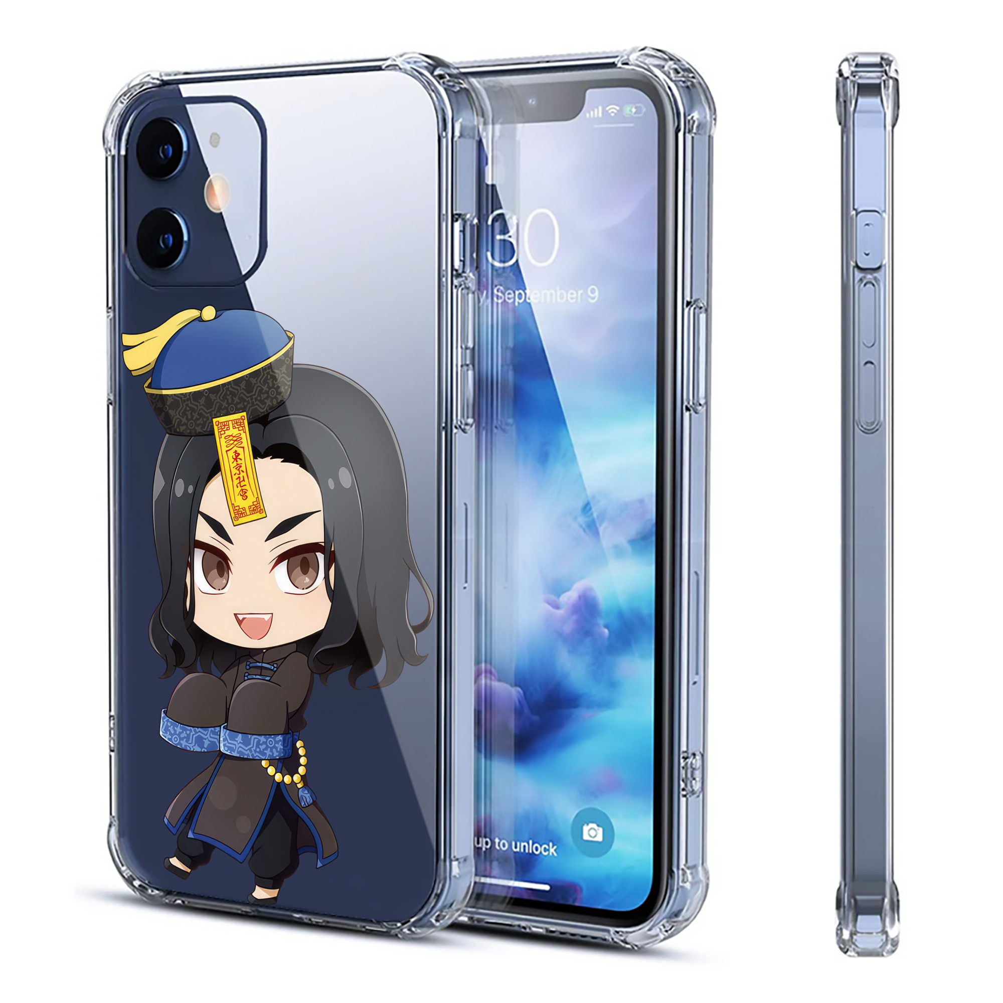 （画像用） 東京リベンジャーズ Tokyo Revengers 【iPhone 12シリーズ対応】透明スマホケース（クリアソフトケース）